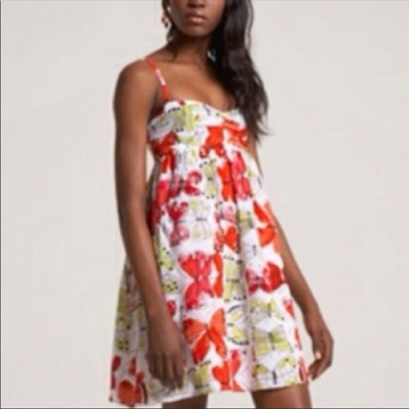 Nanette Lepore Honeybunch butterfly dress